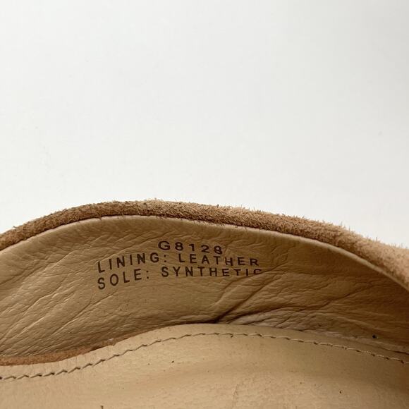 J.Crew Lucie Suede D'Orsay Pumps Chic Minimalist Classic Ashen Brown Heels Sz 8 - Picture 8 of 13